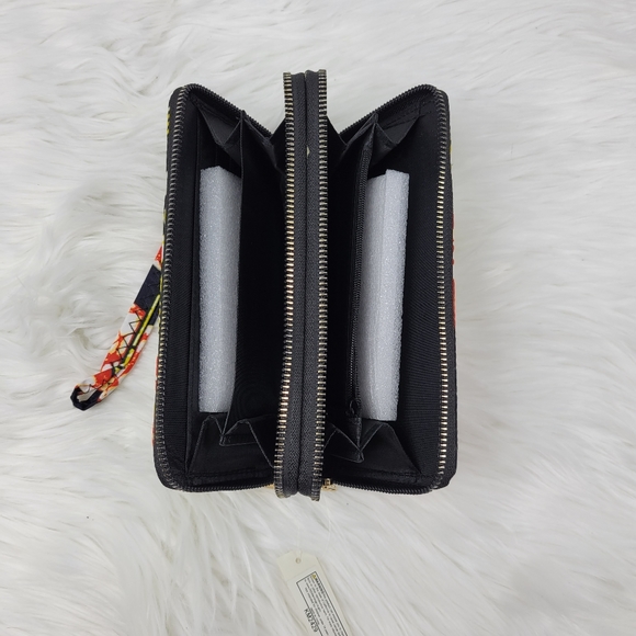 New double zipper wallet with strap - Picture 5 of 8